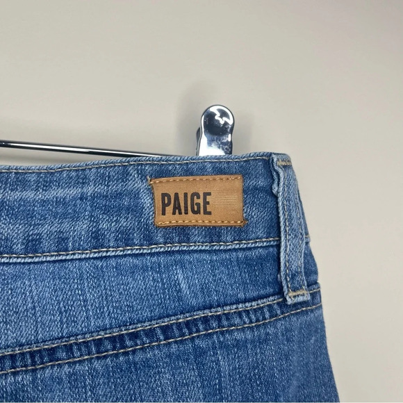 PAIGE Jimmy Jimmy Crop Distressed Jeans - Picture 12 of 13